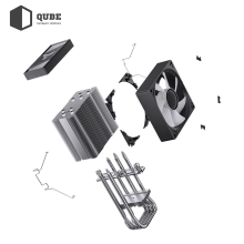 Chłodzenie procesora Jonsbo CR-1400 V2 (ARGB) Black cena - zdjęcie 8