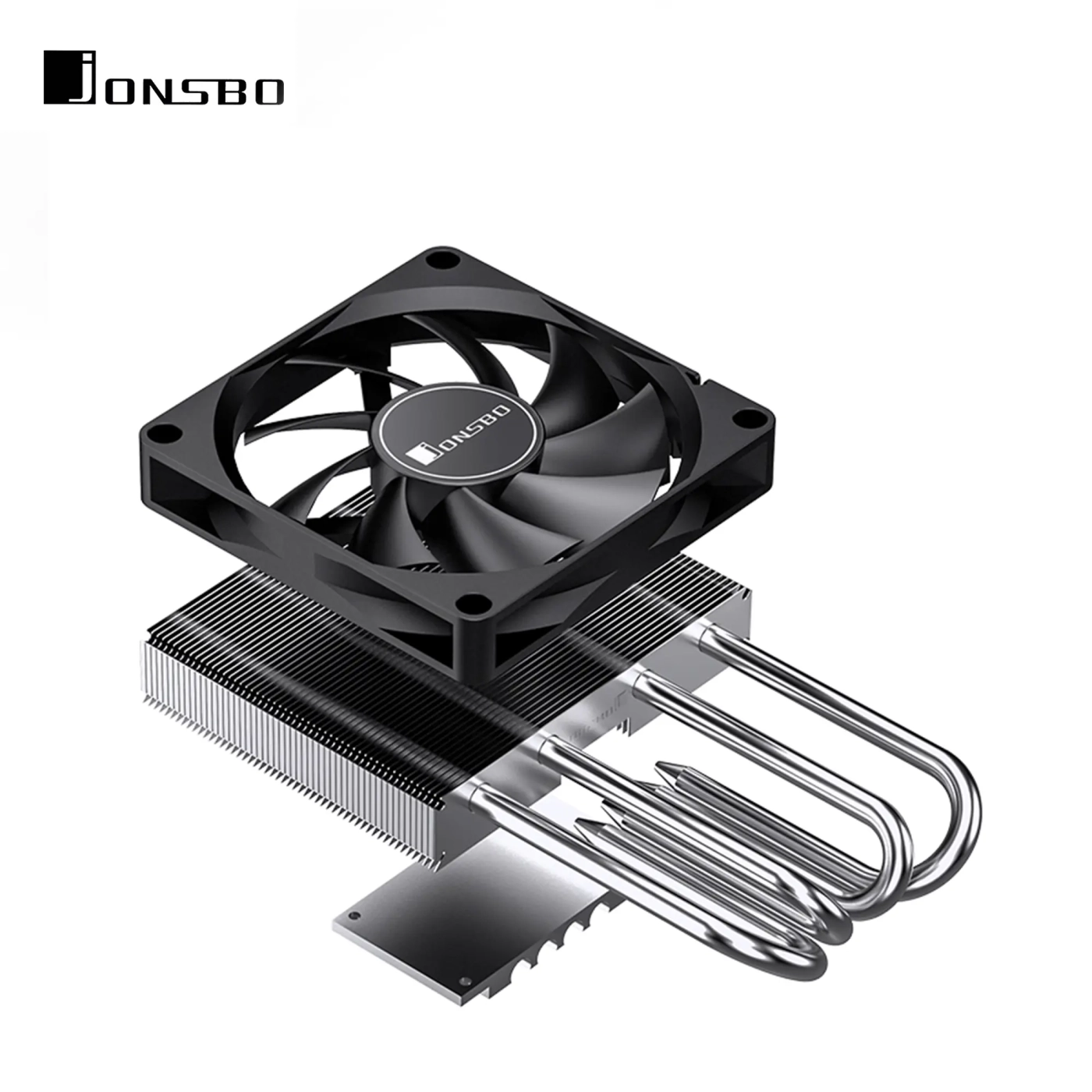 Chłodzenie procesora Jonsbo HP-400S Black cena - zdjęcie 6