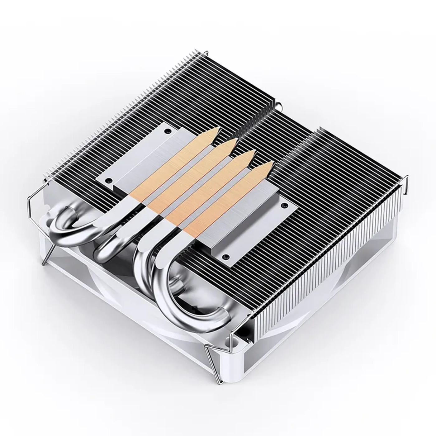 Chłodzenie procesora Jonsbo HP-400S White cena - zdjęcie 8