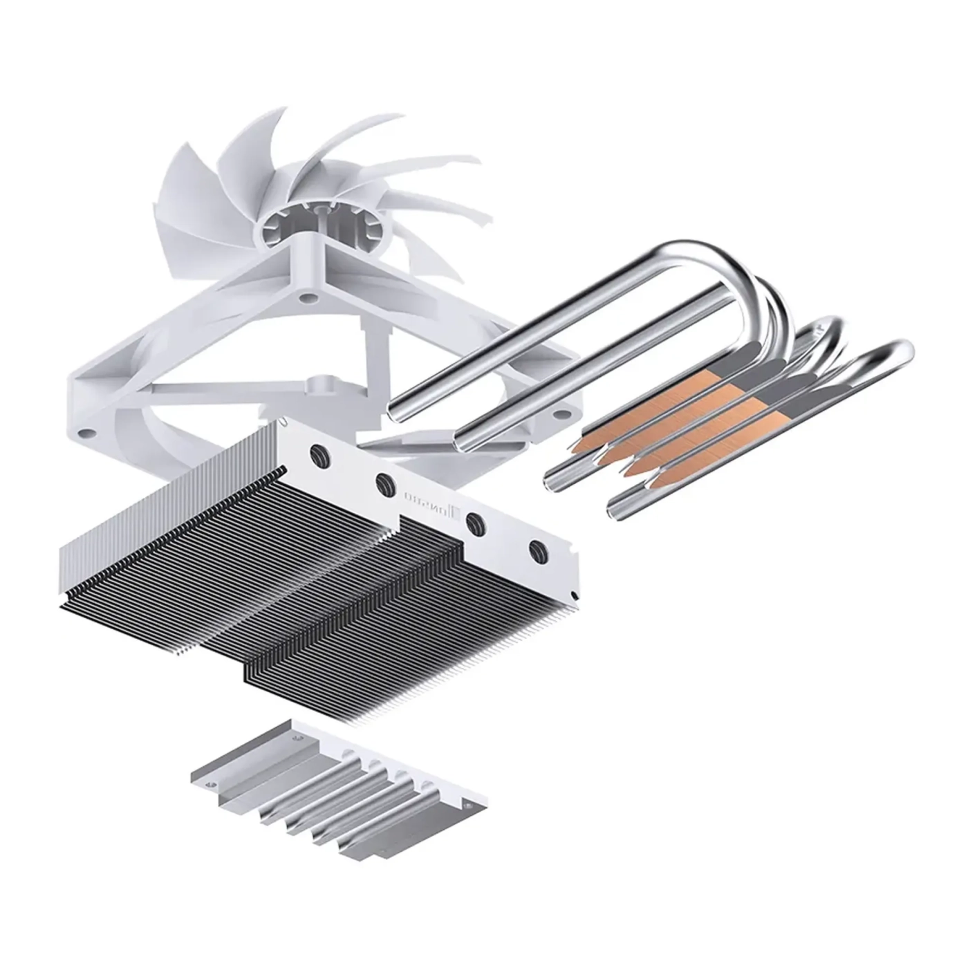 Chłodzenie procesora Jonsbo HP-400S White cena - zdjęcie 10