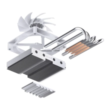 Chłodzenie procesora Jonsbo HP-400S White cena - zdjęcie 10