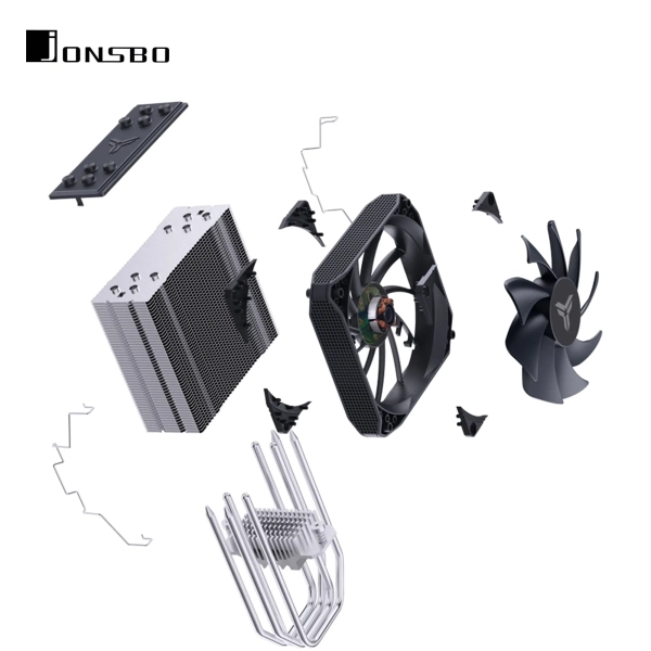 Chłodzenie procesora Jonsbo PISA A4 Gray cena - zdjęcie 8