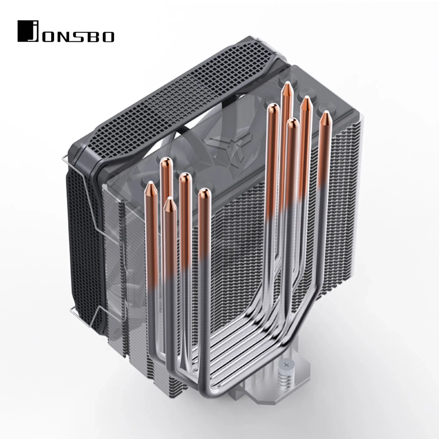 Chłodzenie procesora Jonsbo PISA A5 ARGB Gray cena - zdjęcie 4