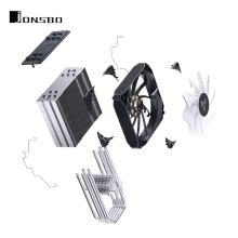 Chłodzenie procesora Jonsbo PISA A5 ARGB Gray cena - zdjęcie 9