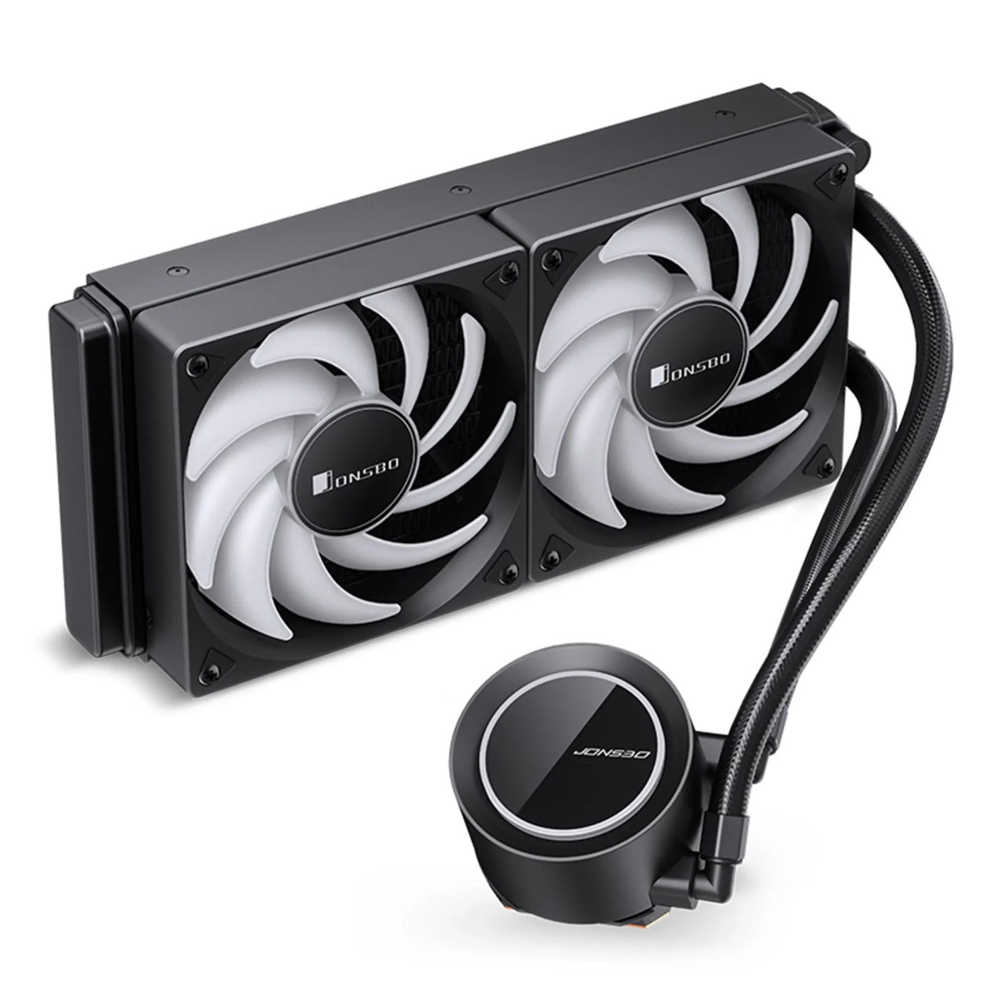 System chłodzenia cieczą Jonsbo TG-240 Black cena - zdjęcie 2