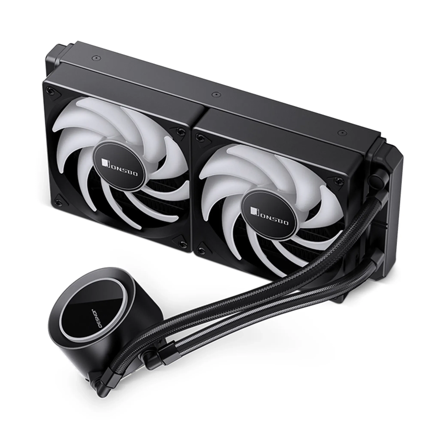 System chłodzenia cieczą Jonsbo TG-240 Black cena - zdjęcie 3
