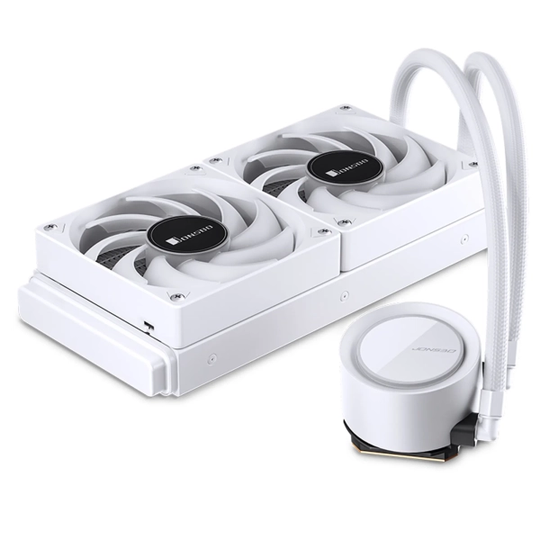 System chłodzenia cieczą Jonsbo TG-240 White cena - zdjęcie 1