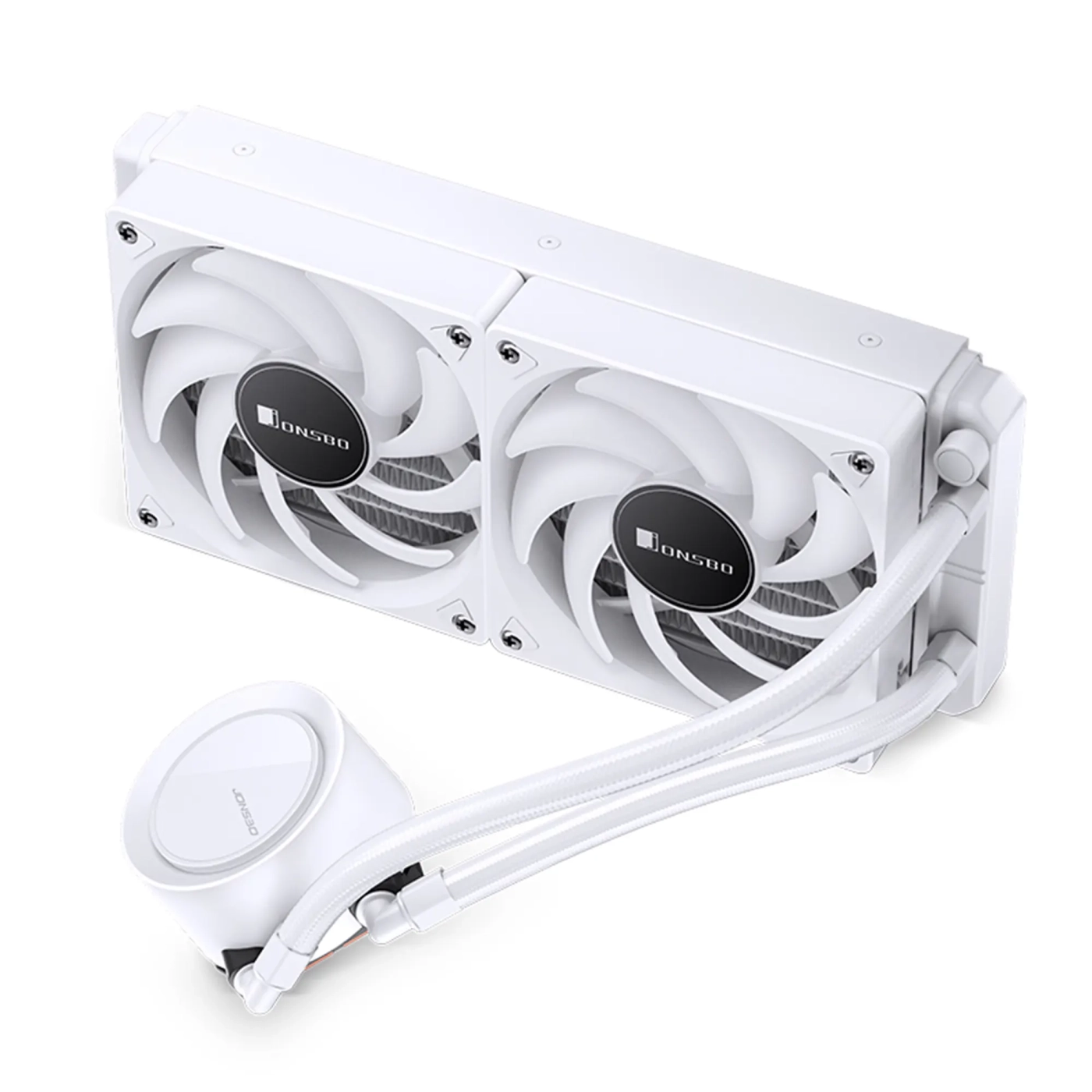 System chłodzenia cieczą Jonsbo TG-240 White cena - zdjęcie 2