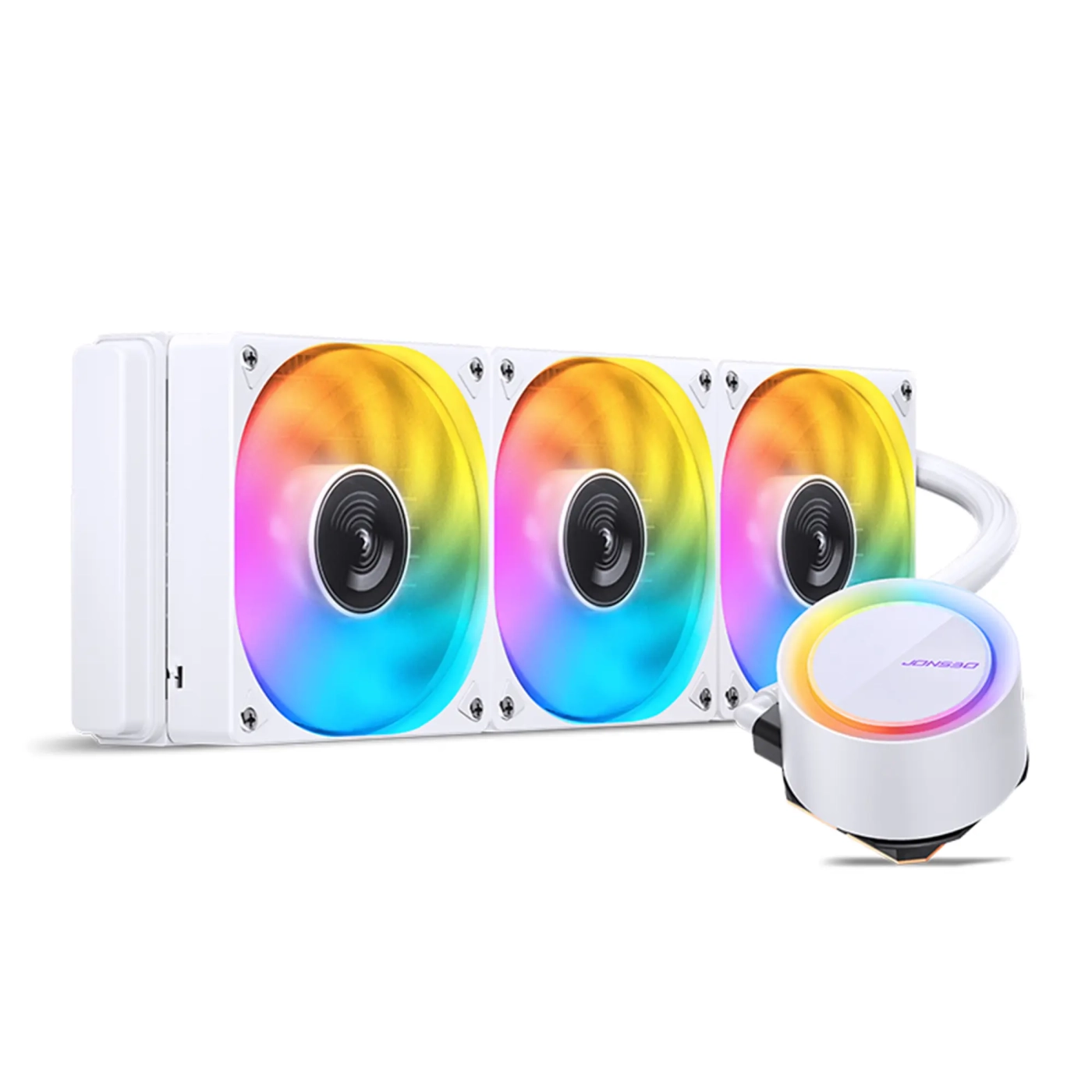 System chłodzenia cieczą Jonsbo TG-360 White cena - zdjęcie 0