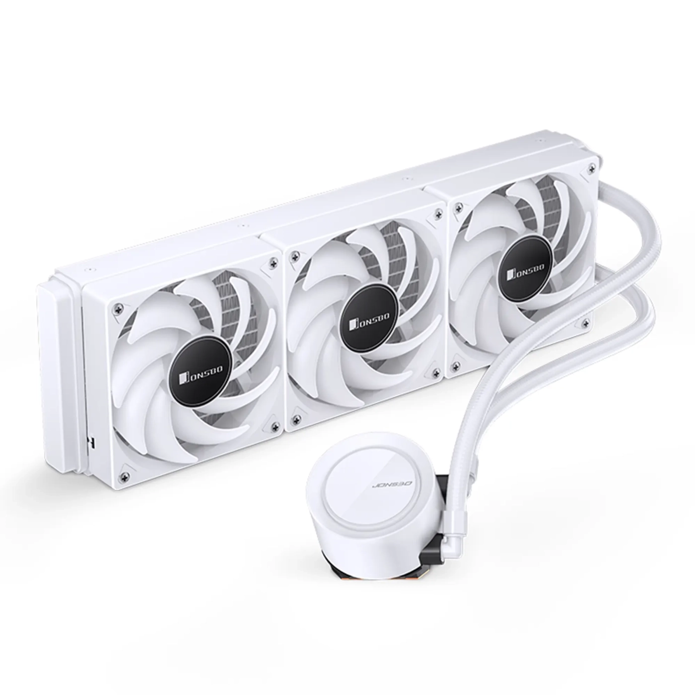 System chłodzenia cieczą Jonsbo TG-360 White cena - zdjęcie 3