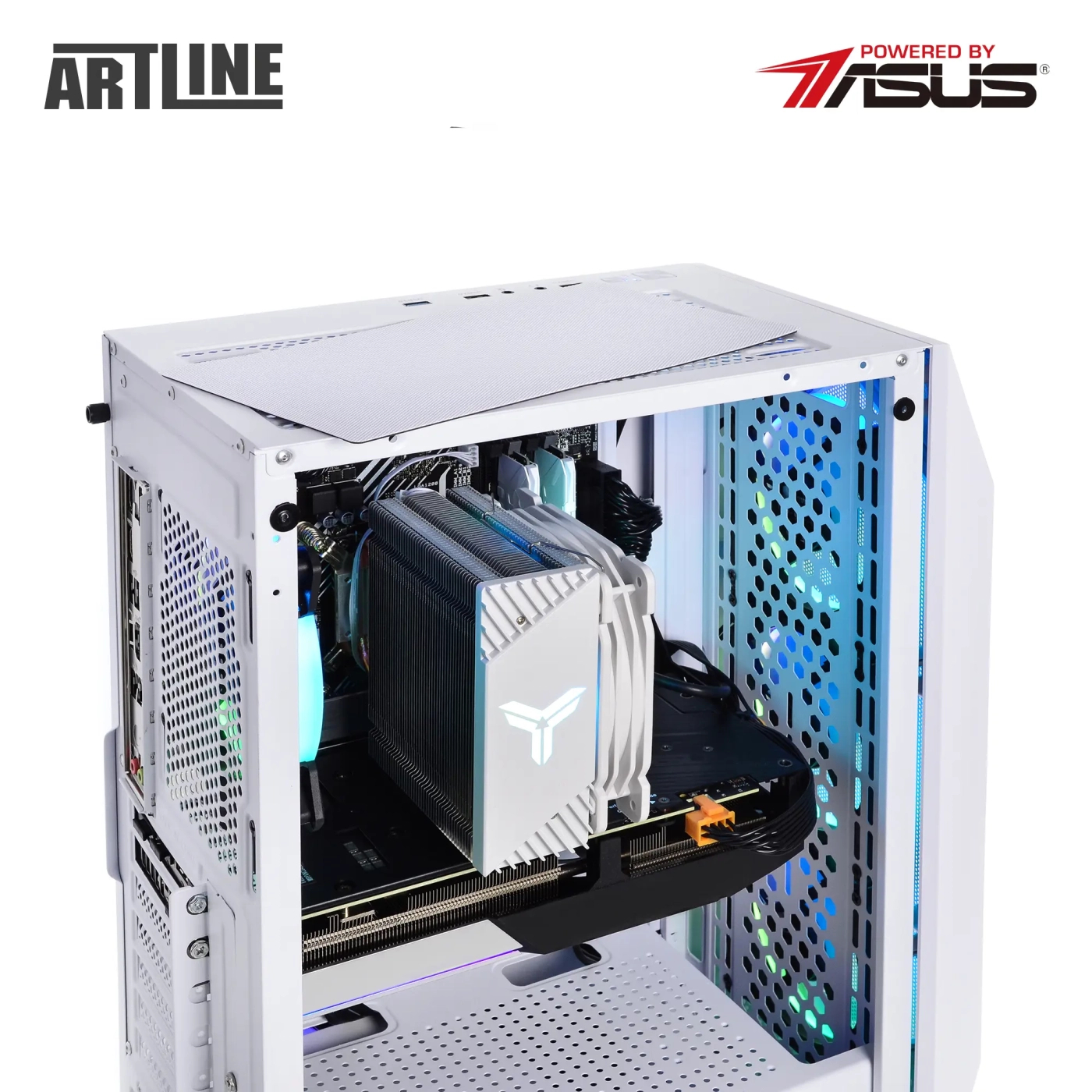 Komputer gamingowy ARTLINE Gaming X75WHITE i7 12700F RTX 3060 12GB SN3210 cena - zdjęcie 14