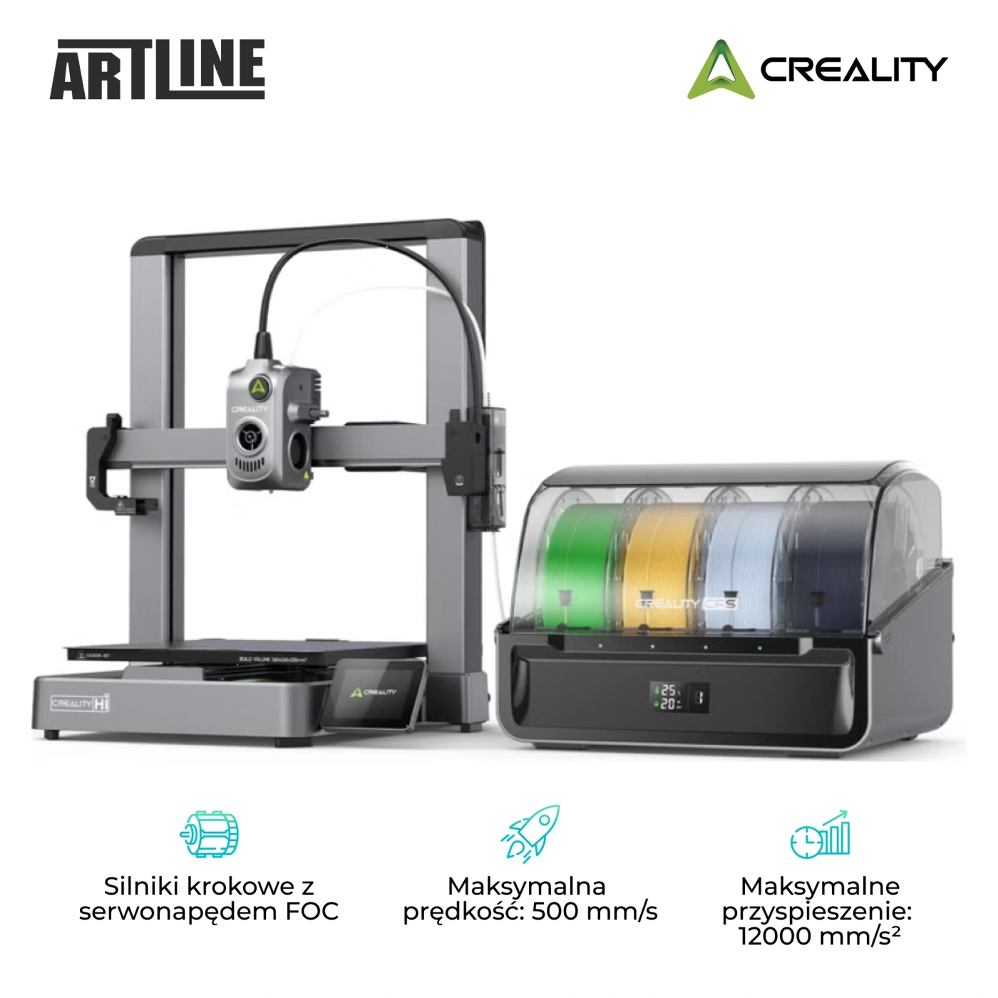 Drukarka 3D Creality Hi Combo - 3