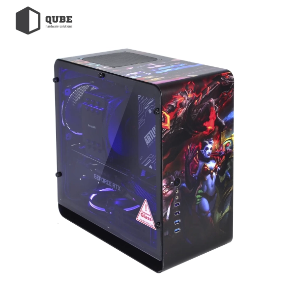 Obudowa QUBE EAGLE Aluminum Silver (QBX3M_WBNU3PD2Q) cena - zdjęcie 1