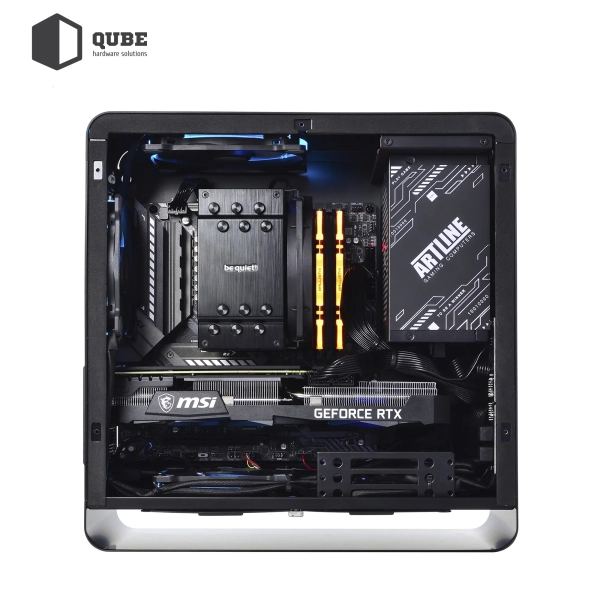 Obudowa QUBE EAGLE Aluminum Black Printed Dota 2 red (QBX3M_WBNU3PD2R) cena - zdjęcie 1
