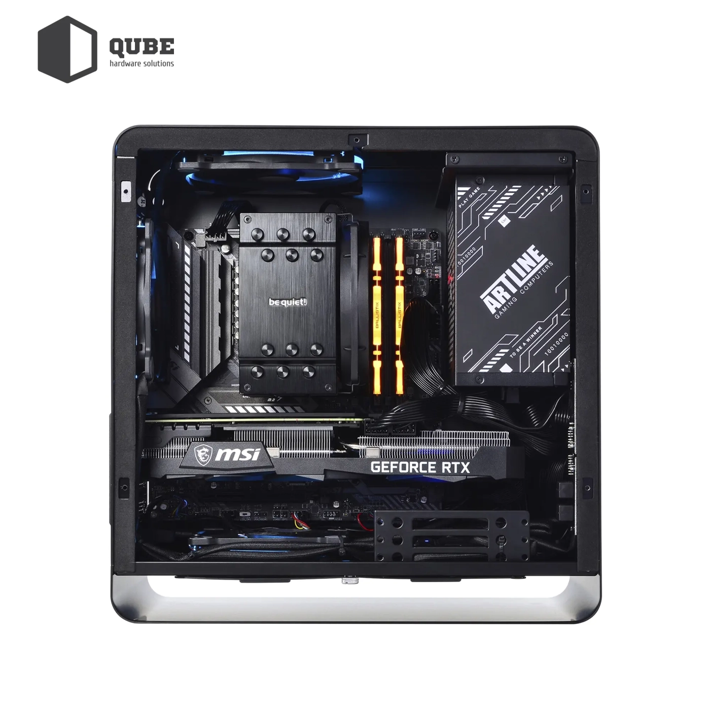 Obudowa QUBE EAGLE Aluminum Black Printed hyper beast (QBX3M_WBNU3PHB) cena - zdjęcie 3