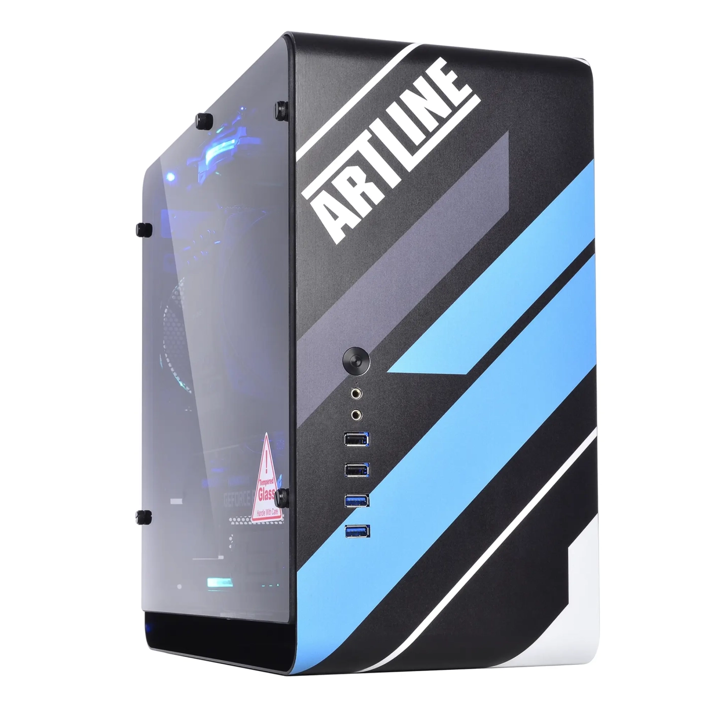 Obudowa QUBE EAGLE Aluminum Black Vulkan Printed case (QBX3M_WBNU3PV) cena - zdjęcie 0