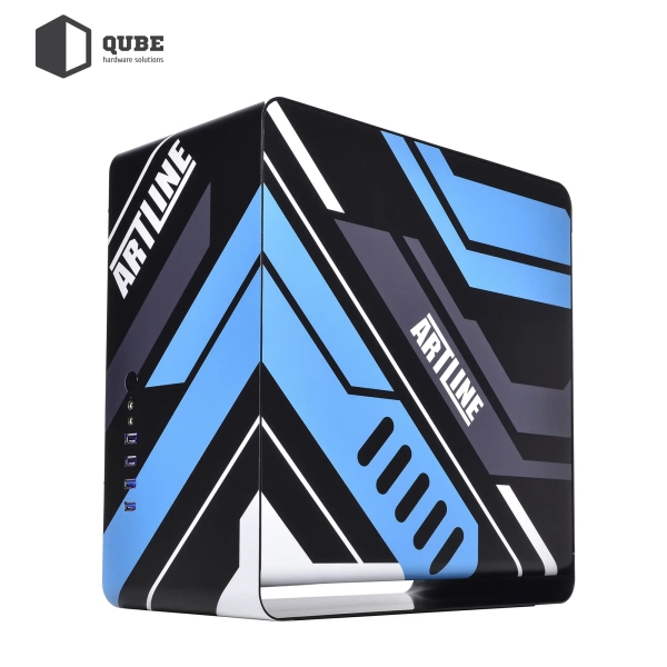 Obudowa QUBE EAGLE Aluminum Black Vulkan Printed case (QBX3M_WBNU3PV) cena - zdjęcie 1