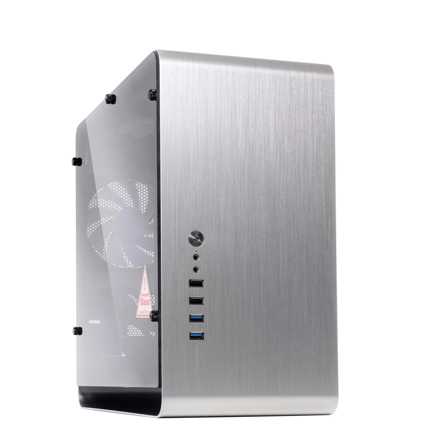 Obudowa QUBE EAGLE Aluminum Silver (QBX3M_WSNU3) cena - zdjęcie 0