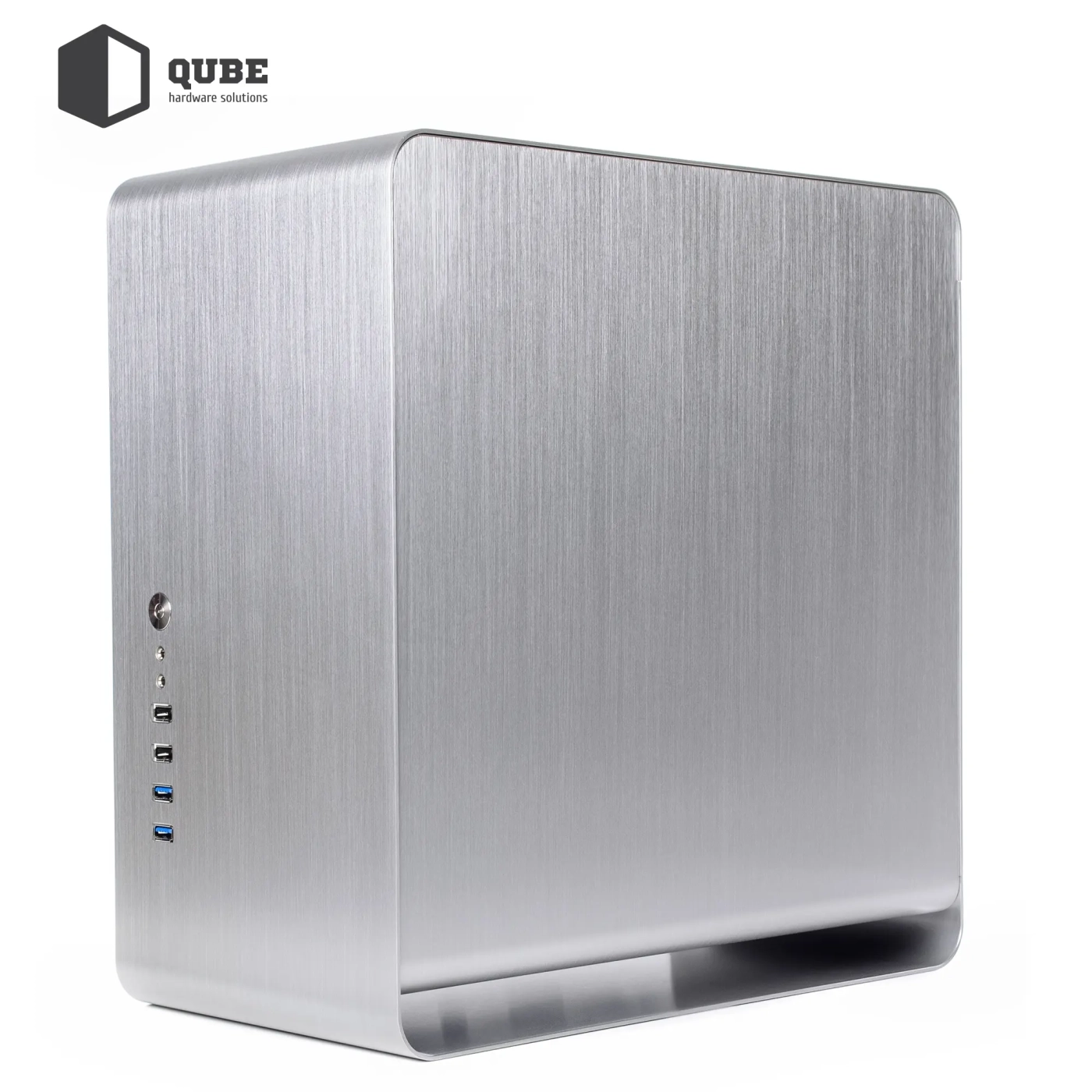 Obudowa QUBE EAGLE Aluminum Silver (QBX3M_WSNU3) cena - zdjęcie 1