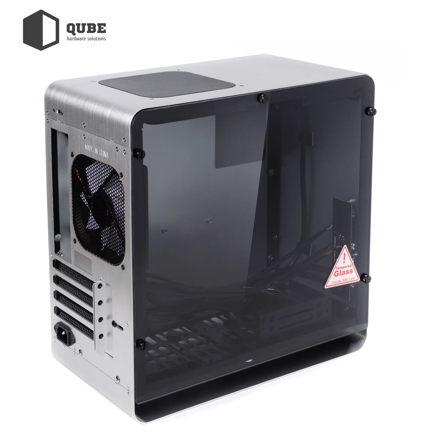 Obudowa QUBE EAGLE Aluminum Silver (QBX3M_WSNU3) cena - zdjęcie 3