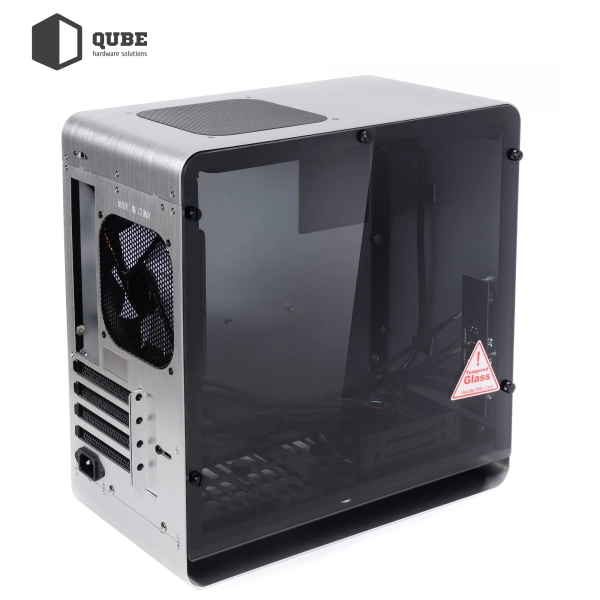 Obudowa QUBE EAGLE Aluminum Silver (QBX3M_WSNU3) cena - zdjęcie 3
