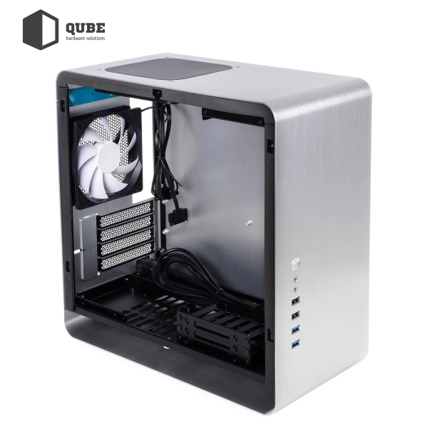 Obudowa QUBE EAGLE Aluminum Silver (QBX3M_WSNU3) cena - zdjęcie 4