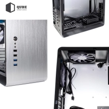 Obudowa QUBE EAGLE Aluminum Silver (QBX3M_WSNU3) cena - zdjęcie 5
