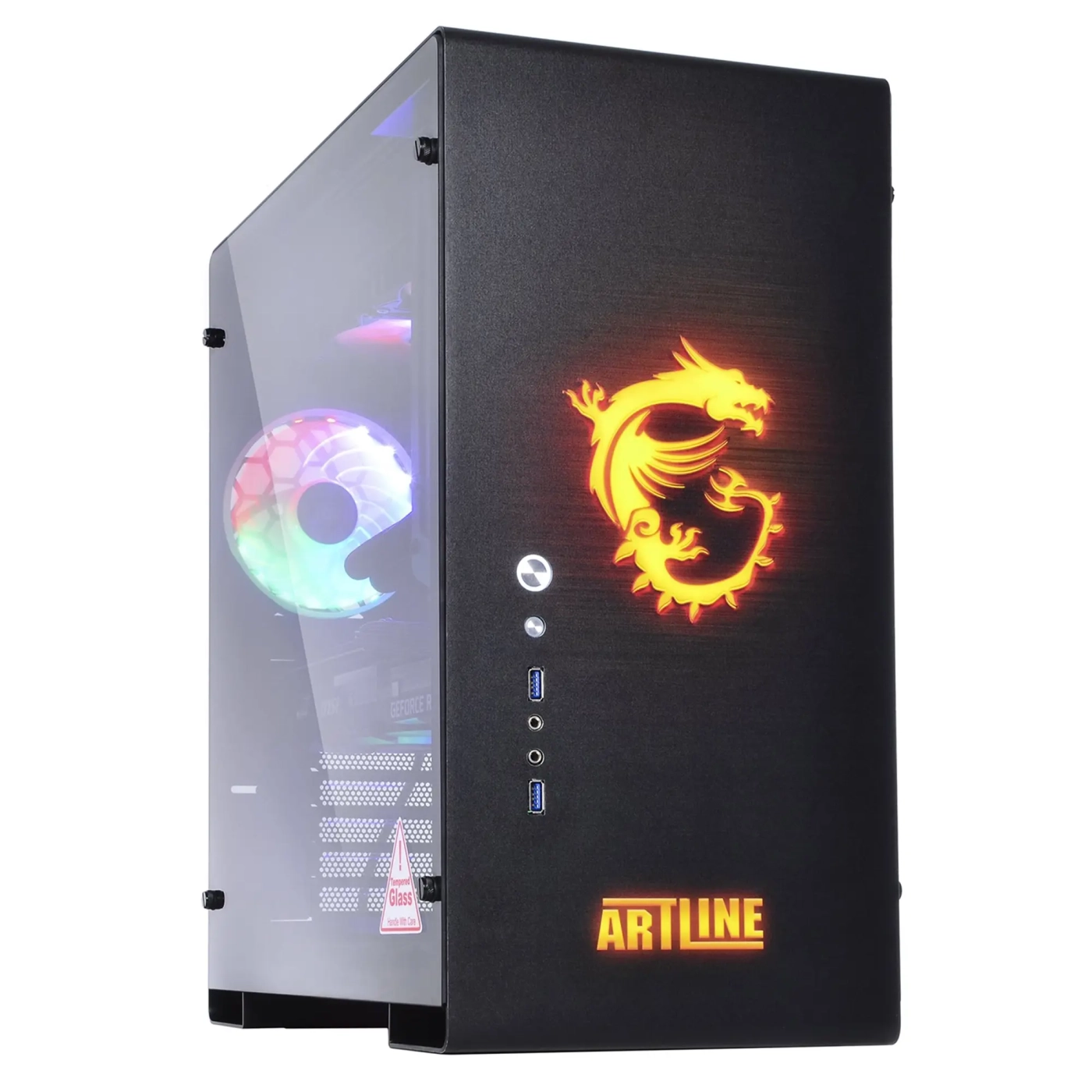 Obudowa QUBE GRIFFIN Printed MSI UltimateWeapon (QBU5A_WPNU3PMUW) cena - zdjęcie 0