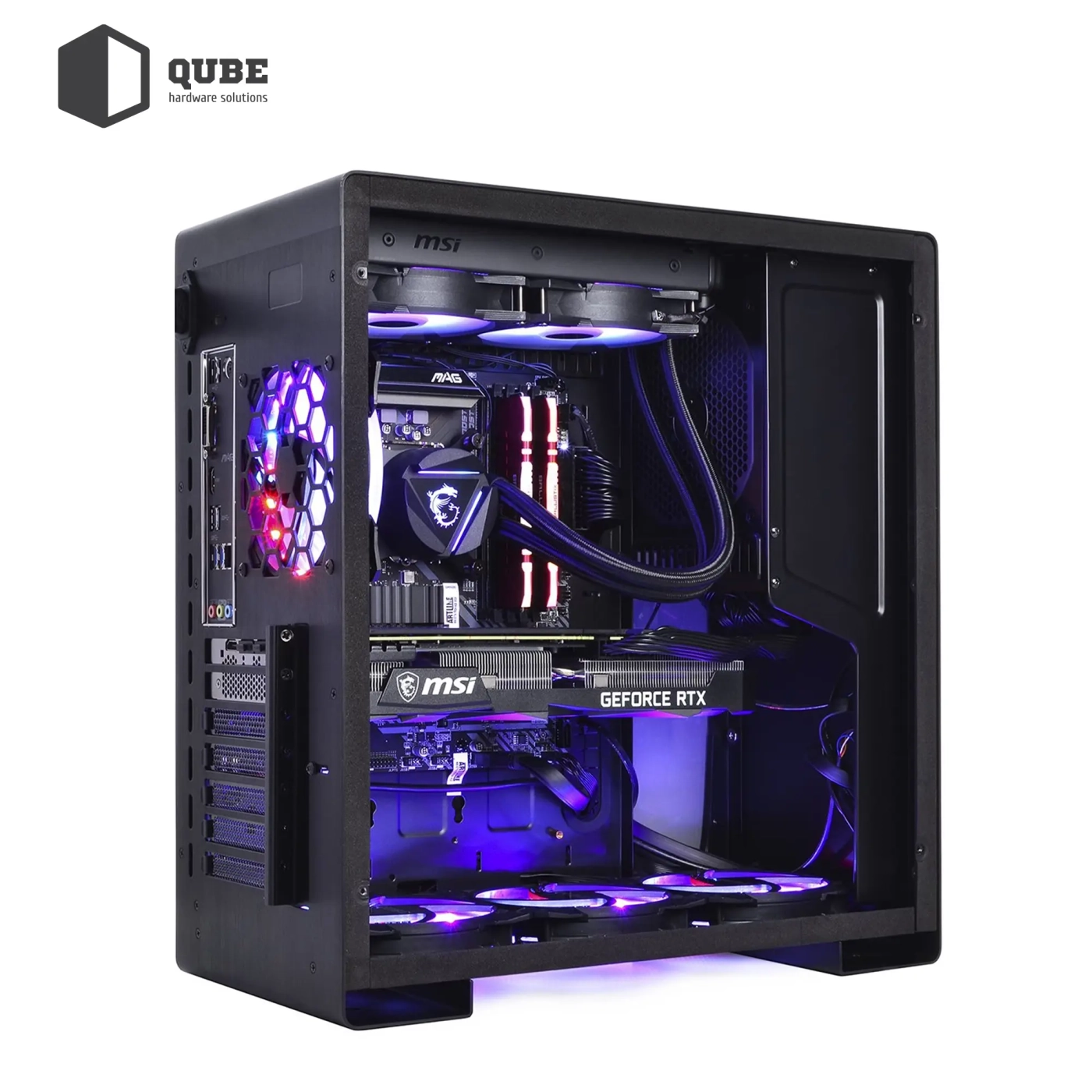 Obudowa QUBE GRIFFIN Printed MSI UltimateWeapon (QBU5A_WPNU3PMUW) cena - zdjęcie 1