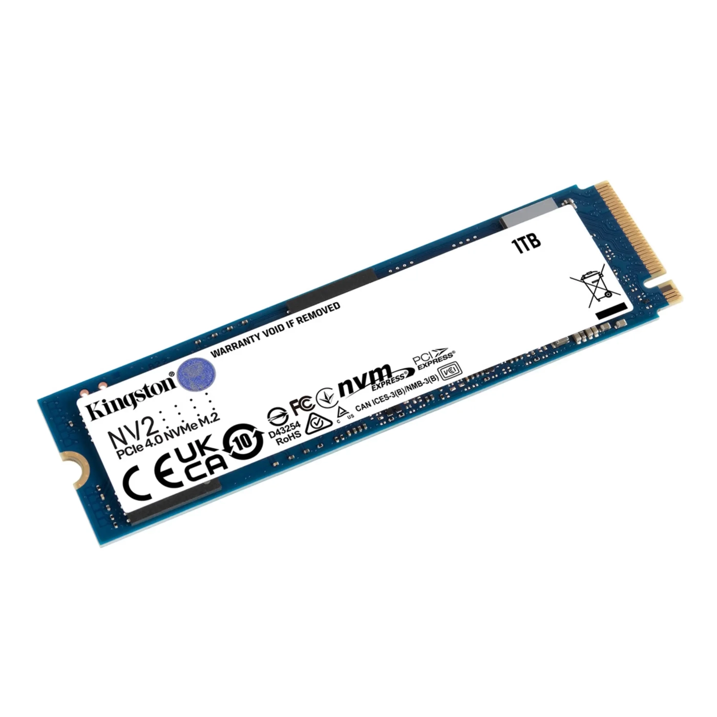 Dysk SSD Kingston NV2 1TB M.2 2280 NVMe PCIe 4.0 x4 (SNV2S/1000G) cena - zdjęcie 1