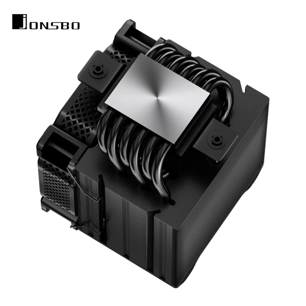 Chłodzenie CPU JONSBO HX6210 Black (92mm/4pin/800-2300RPM/31.6Dba/6 heatpipe'ów/4PIN PWM) cena - zdjęcie 4