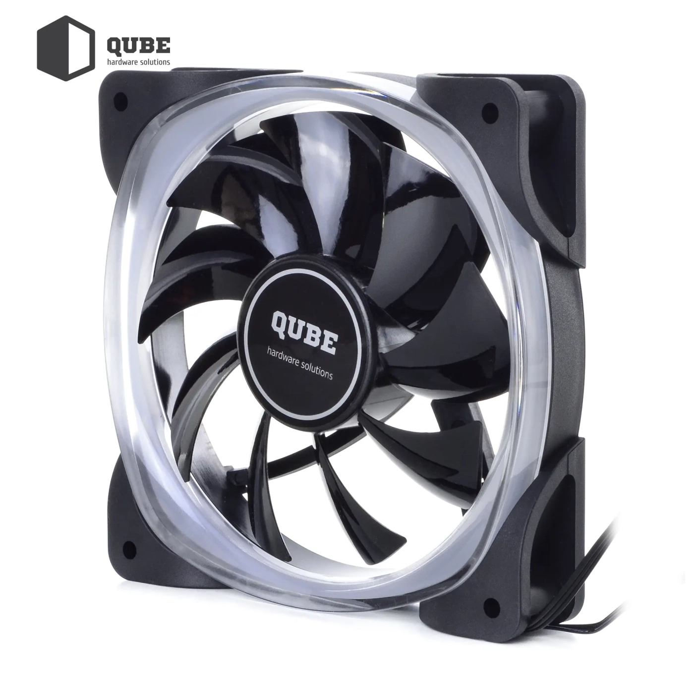 Wentylator QUBE FR-701 120 mm czarny RGB cena - zdjęcie 5
