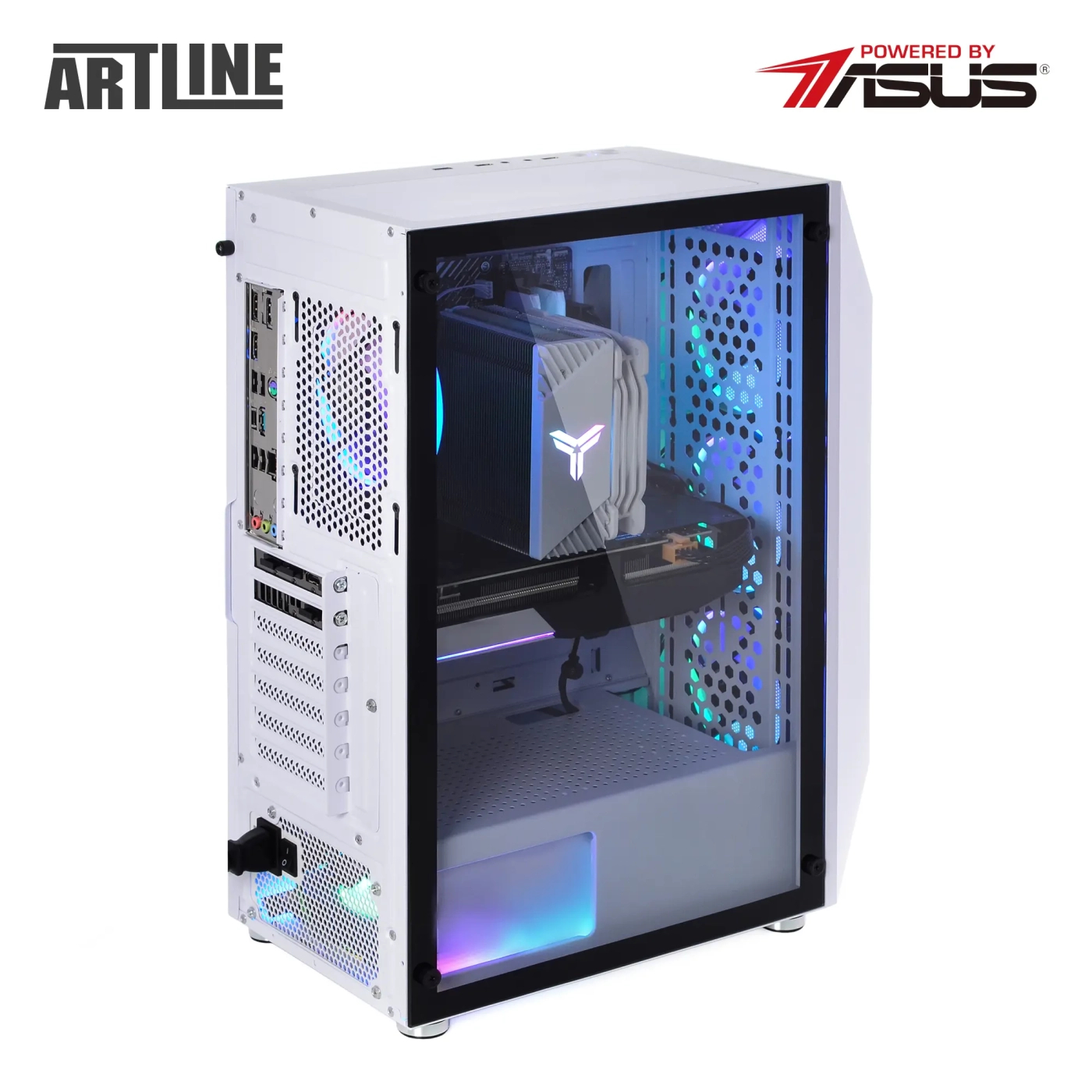 Komputer gamingowy ARTLINE Gaming X75WHITE i7 13700F RTX 3060 12GB SN1610 cena - zdjęcie 11