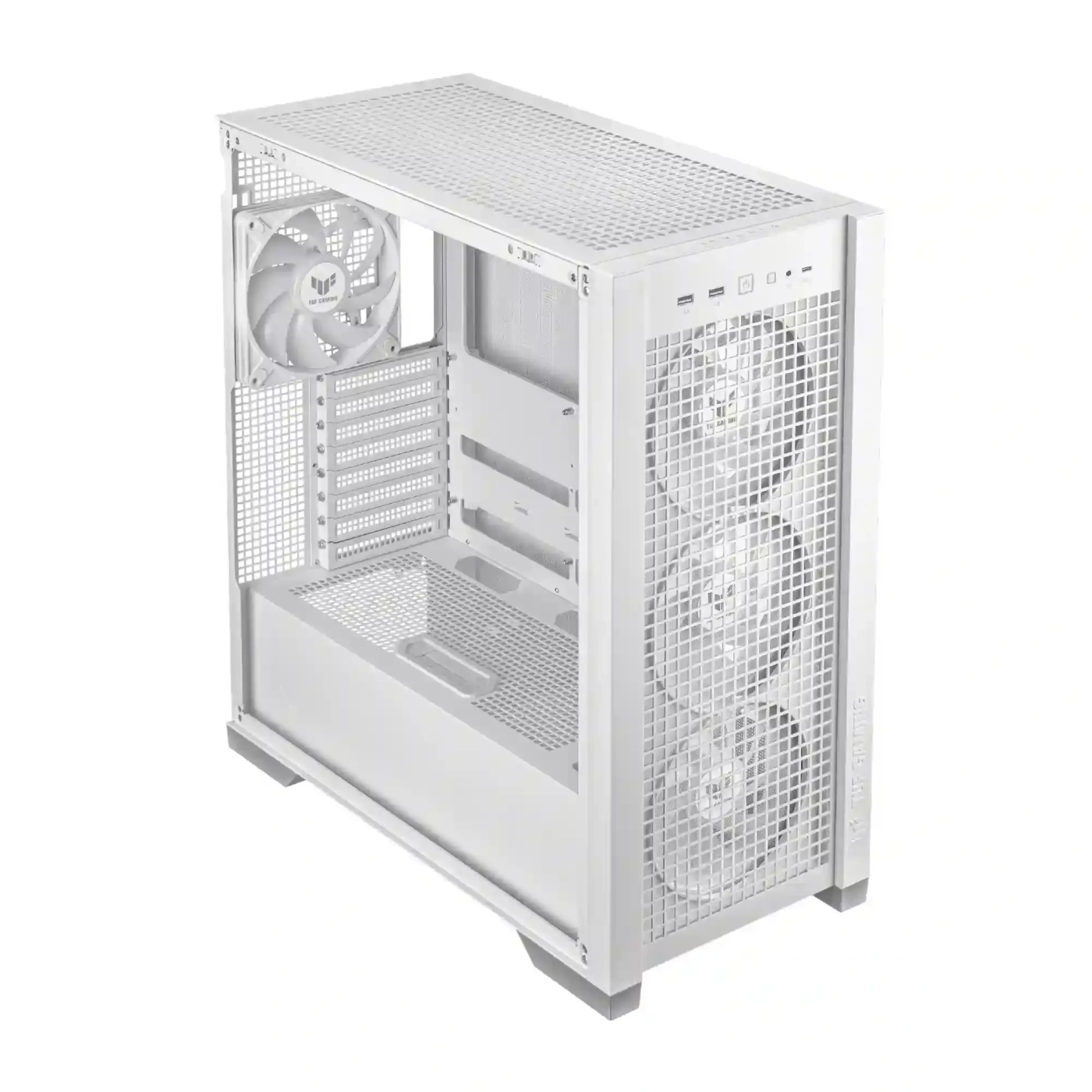 Obudowa ASUS GT302 TUF GAMING CASE/WHITE/ARGBFAN 90DC00I3-B19000) cena - zdjęcie 5