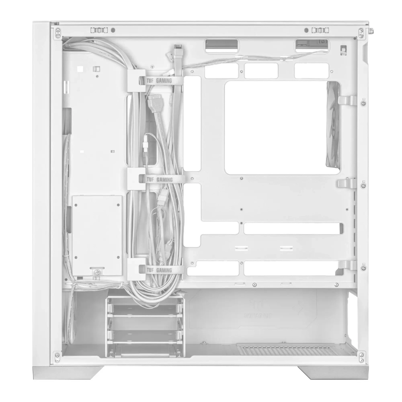 Obudowa ASUS GT302 TUF GAMING CASE/WHITE/ARGBFAN 90DC00I3-B19000) cena - zdjęcie 8