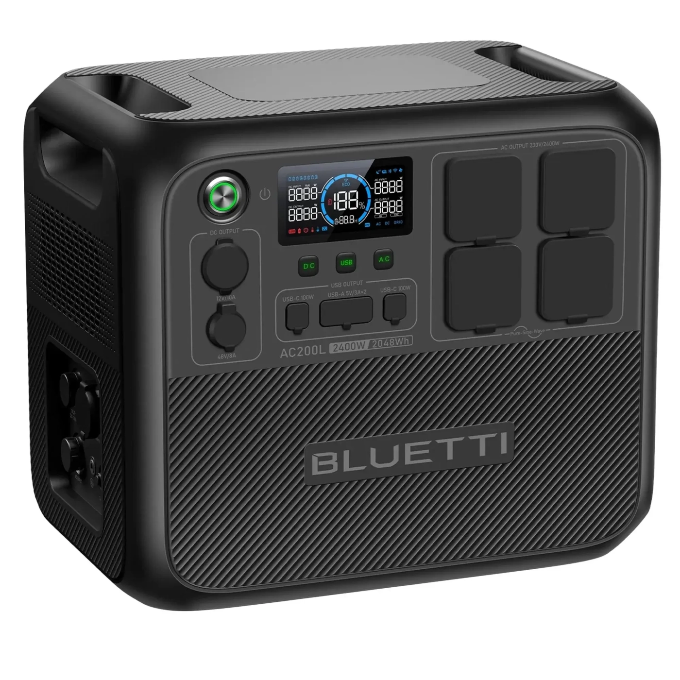 Stacje ładowania Bluetti PowerOak AC200L 2048Wh 2400W cena - zdjęcie 1