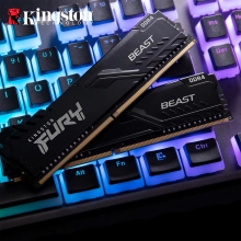 Moduł pamięci Kingston FURY Beast Black DDR4-3200 16GB KIT (2x8GB) CL16-18-18 1.35V XMP (KF432C16BBK2/16) cena - zdjęcie 5