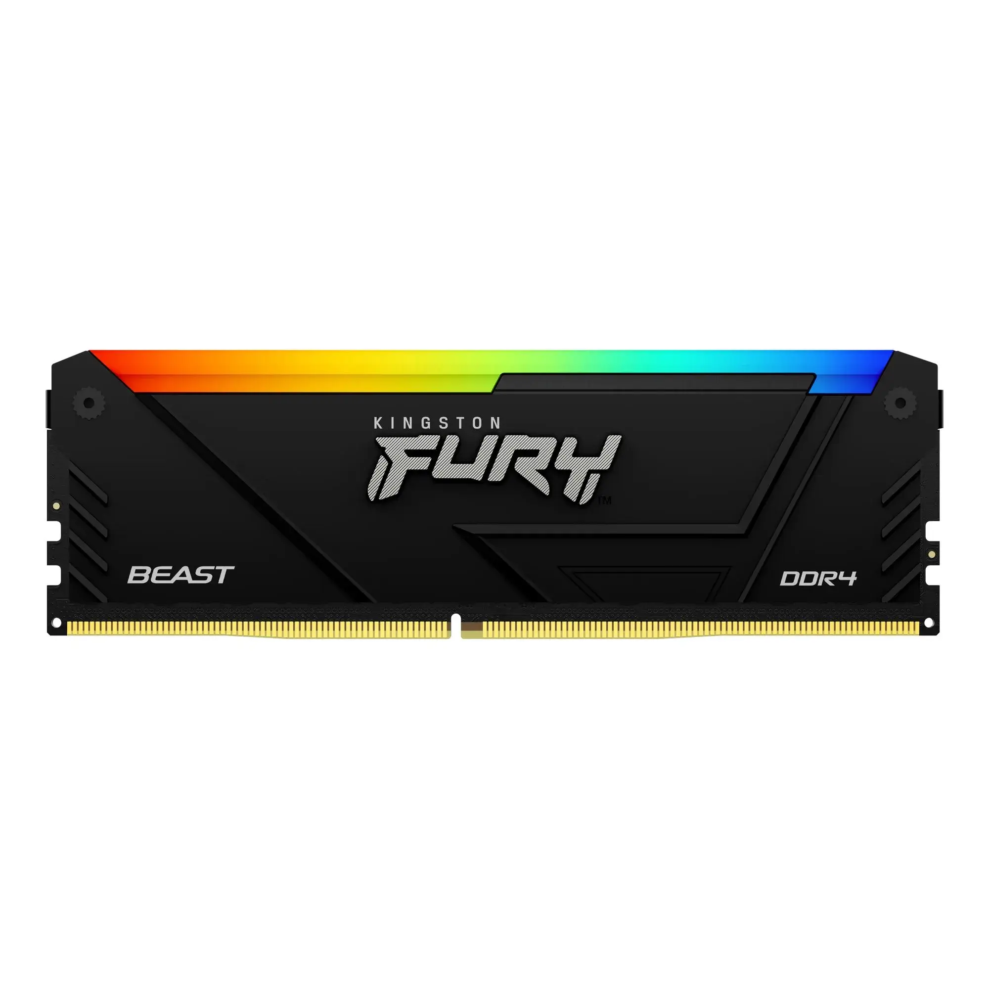 Moduł pamięci Kingston FURY Beast RGB Black XMP DDR4-3600 16GB (2x8GB) CL17-21-21 1.35V (KF436C17BB2AK2/16) cena - zdjęcie 2