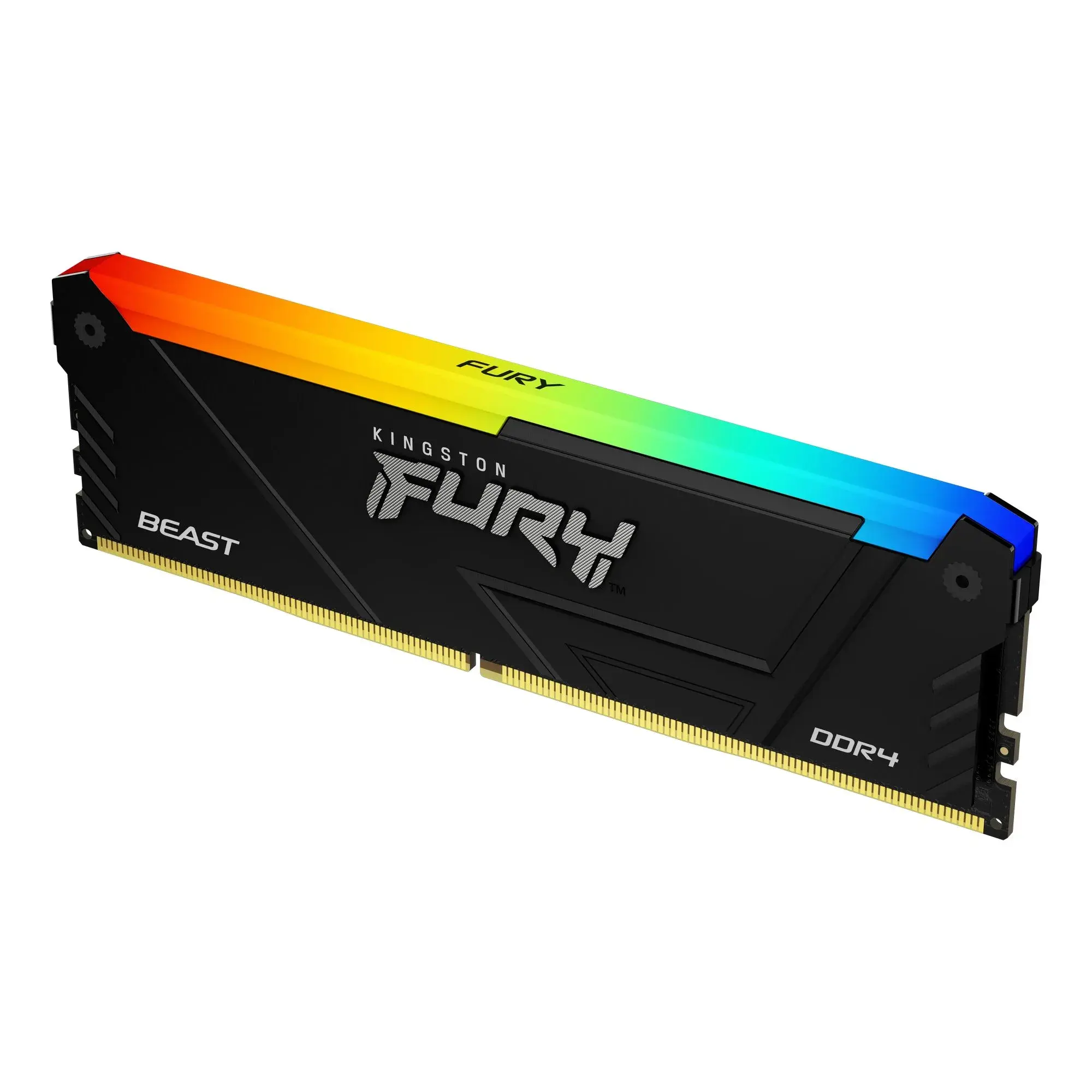 Moduł pamięci Kingston FURY Beast RGB Black XMP DDR4-3600 16GB (2x8GB) CL17-21-21 1.35V (KF436C17BB2AK2/16) cena - zdjęcie 4