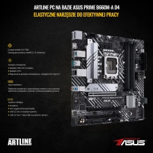 Komputer gamingowy ARTLINE Gaming X75WHITE i7 13700F RTX 3060 12GB SN32102 cena - zdjęcie 1