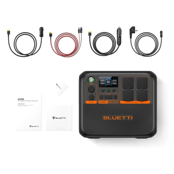 Stacje ładowania BLUETTI AC200PL 2304Wh 2400W cena - zdjęcie 7