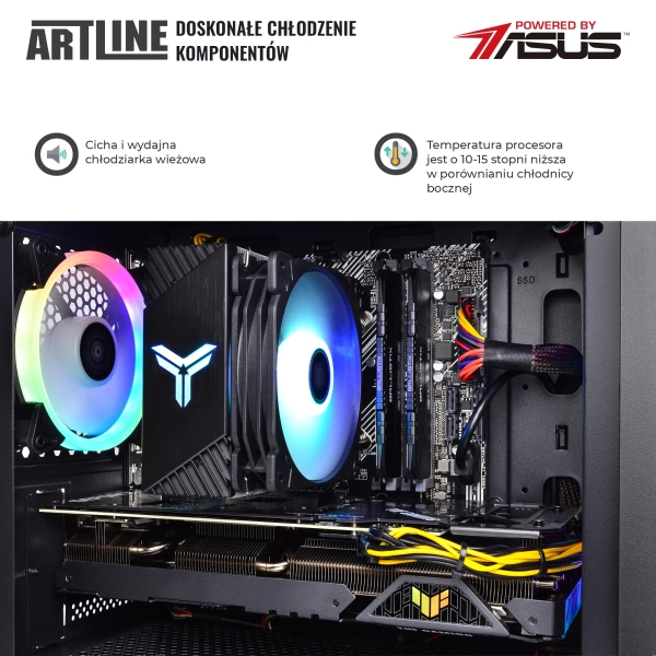 Komputer gamingowy ARTLINE Gaming X81 Ryzen 7 5800X RTX 3060 12GB NM1642Win cena - zdjęcie 2