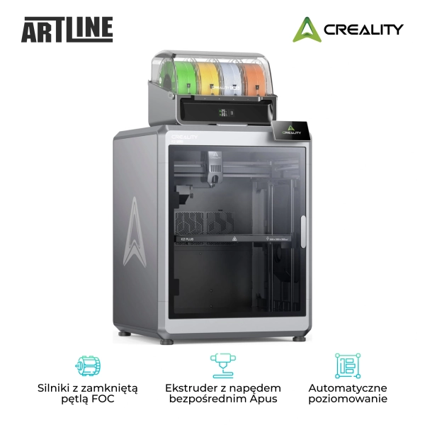Drukarka 3D Creality K2 Plus Combo cena - zdjęcie 2