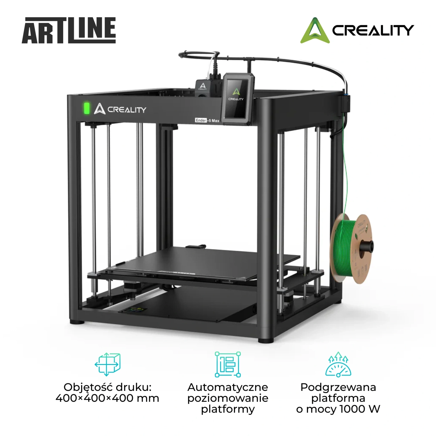 Drukarka 3D Creality Ender-5 Max cena - zdjęcie 1