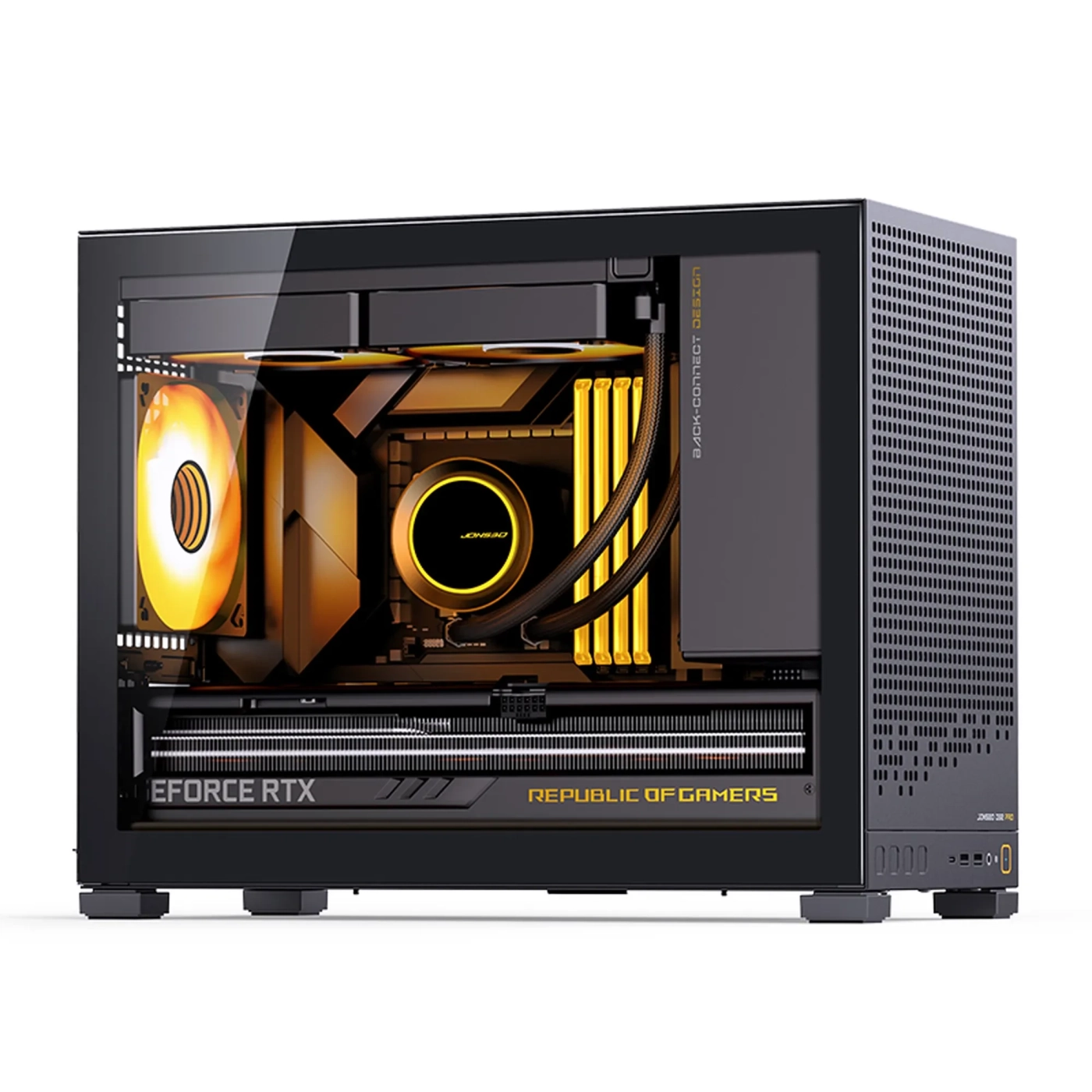 Obudowa Jonsbo D32 PRO Black cena - zdjęcie 6