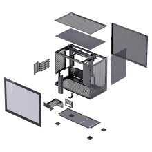 Obudowa Jonsbo D32 PRO Black cena - zdjęcie 15