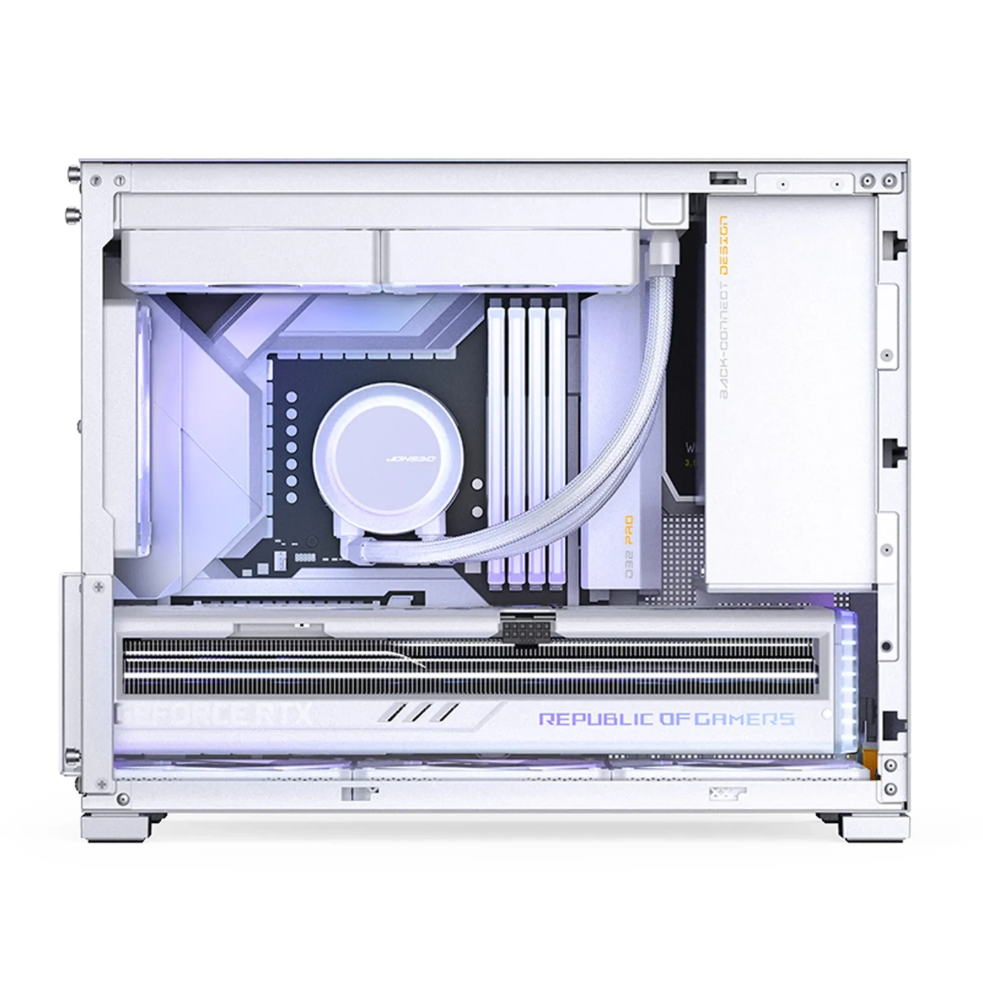 Obudowa Jonsbo D32 PRO White cena - zdjęcie 7