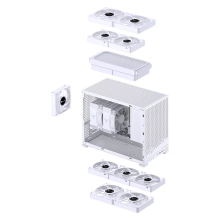 Obudowa Jonsbo D32 PRO White cena - zdjęcie 13