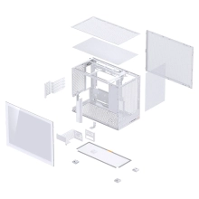 Obudowa Jonsbo D32 PRO White cena - zdjęcie 14