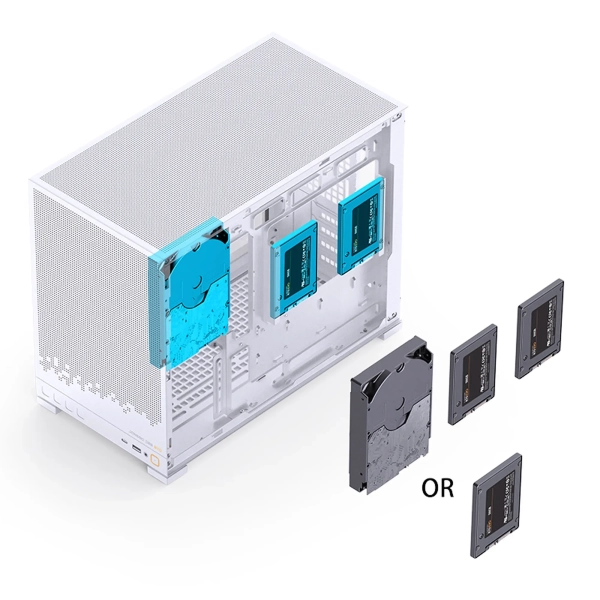 Obudowa Jonsbo D32 STD White cena - zdjęcie 13